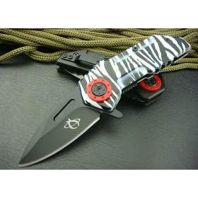 Zebra Line Version High Quality OEM Mantis DA17 Hunting Knife Rescue Knife UDTEK01242  